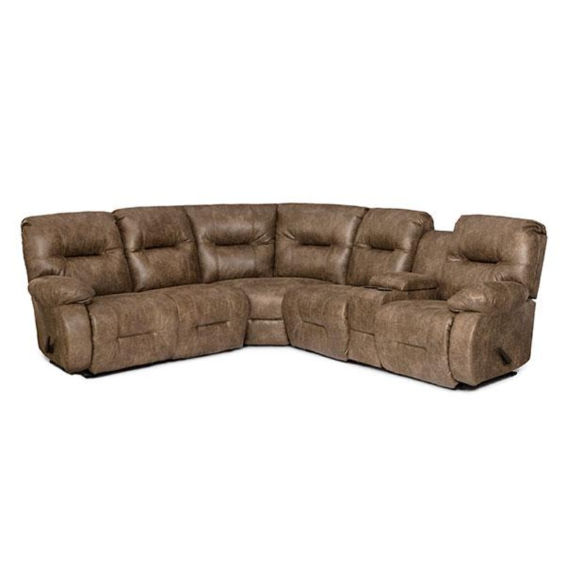 Best Home Furnishings Brinley Reclining Sectional
