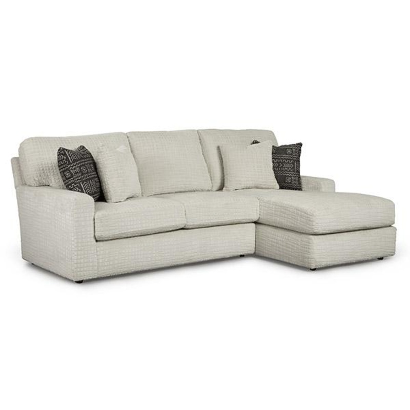 Best Home Furnishings Dovely Sectional with Ottoman