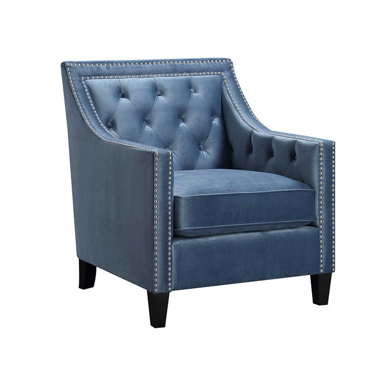 Tiffany – Accent Chair – Marine Blue