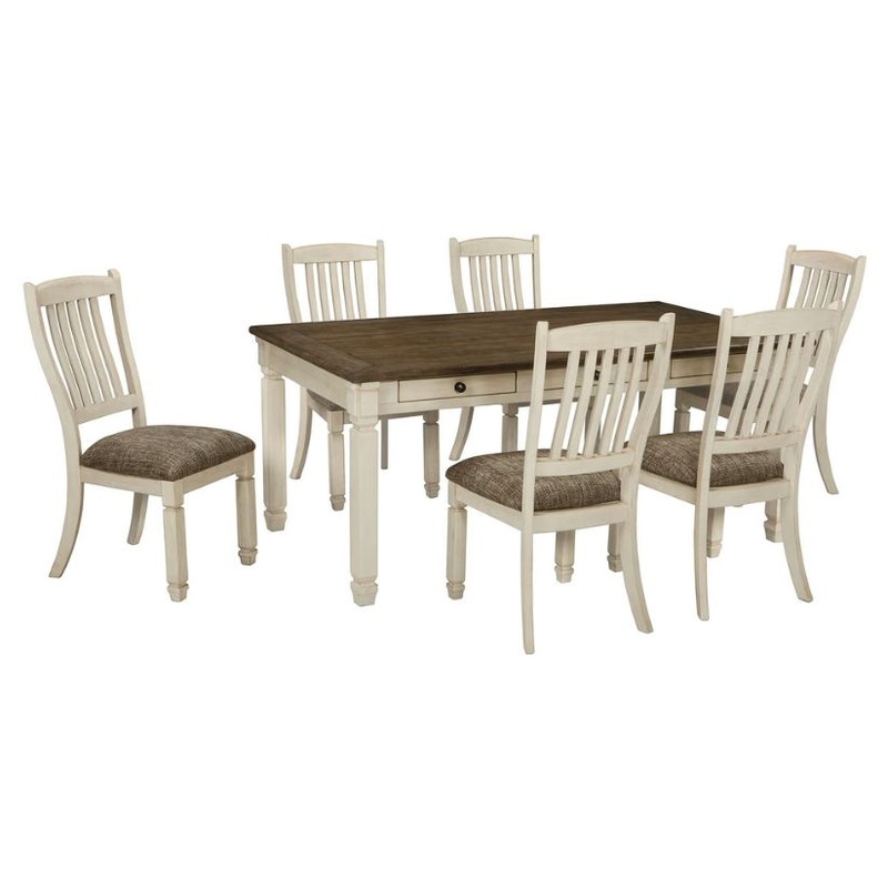 Bolanburg – Beige – 7 Pc. – Dining Room Table, 6 Side Chairs