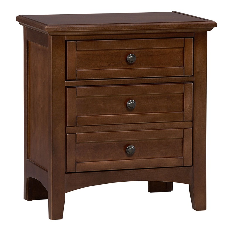 Bonanza – 2-Drawer Nightstand – Cherry