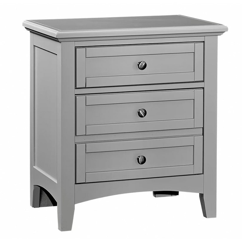Bonanza – 2-Drawer Nightstand – Gray