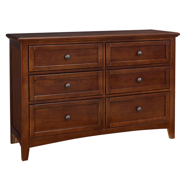 Bonanza – 6-Drawer Studio Dresser – Cherry