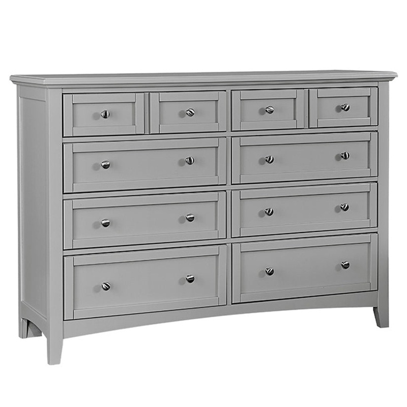 Bonanza – 8-Drawer Storage Dresser – Gray