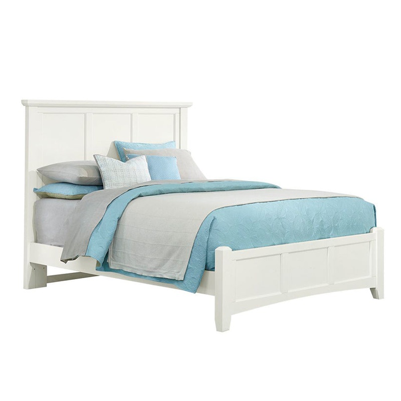 Bonanza – King Mansion Bed – White