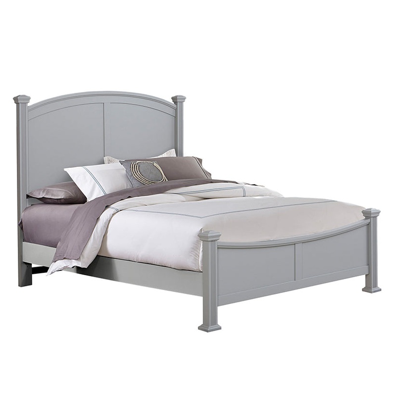 Bonanza – King Poster Bed – Gray