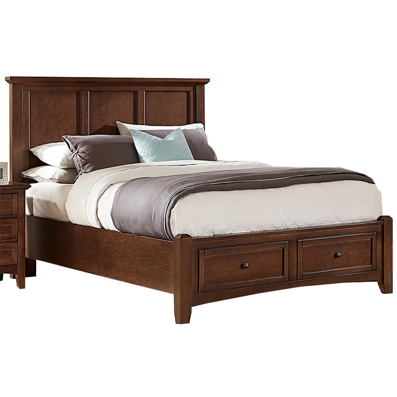 Bonanza – Queen Mansion Bed – Cherry