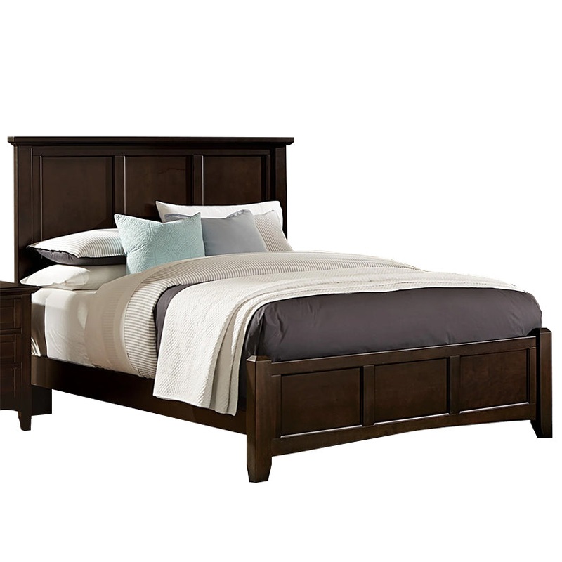 Bonanza – Queen Mansion Bed – Merlot