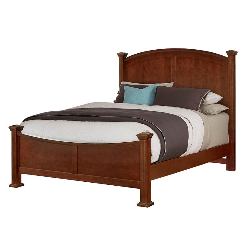 Bonanza – Queen Poster Bed – Cherry