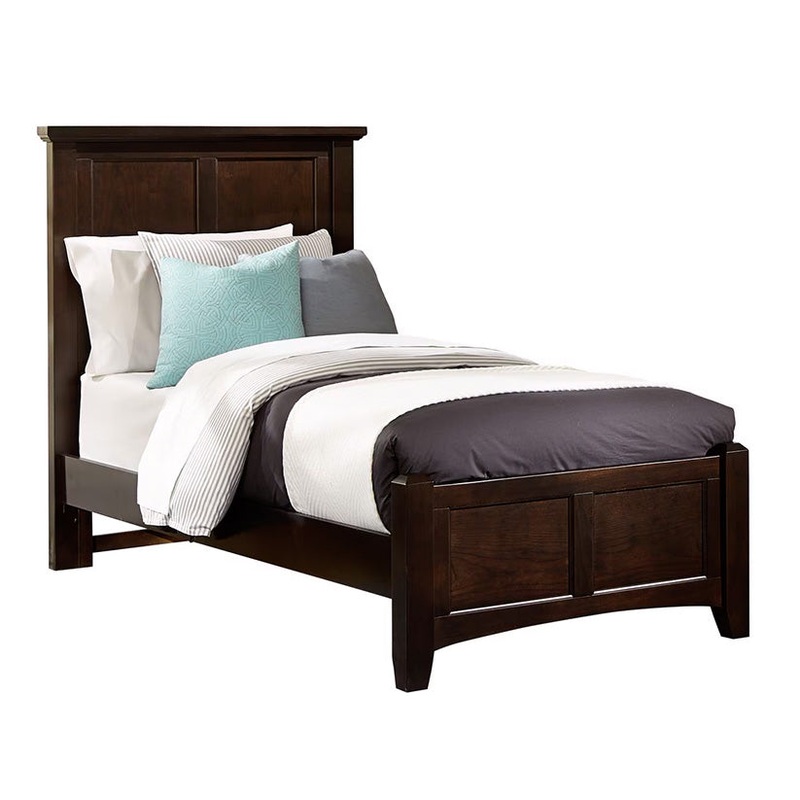 Bonanza – Twin Mansion Bed – Merlot