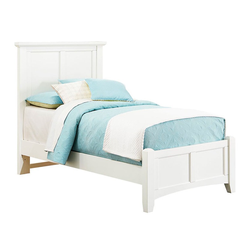 Bonanza – Twin Mansion Bed – White