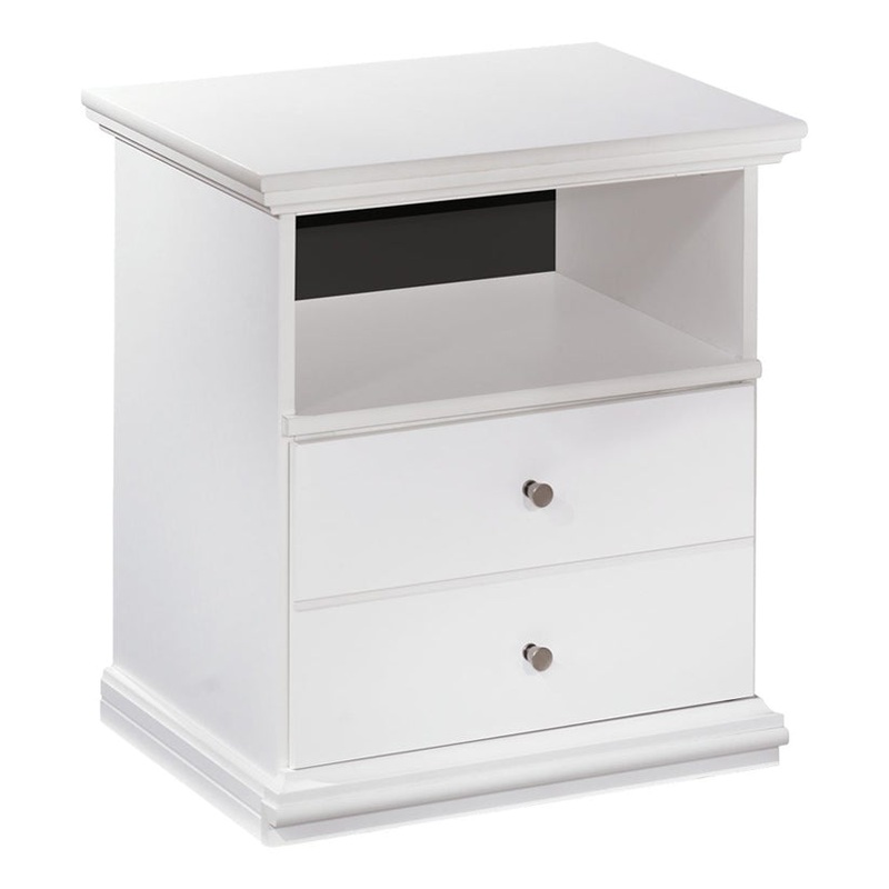 Bostwick – White – One Drawer Night Stand