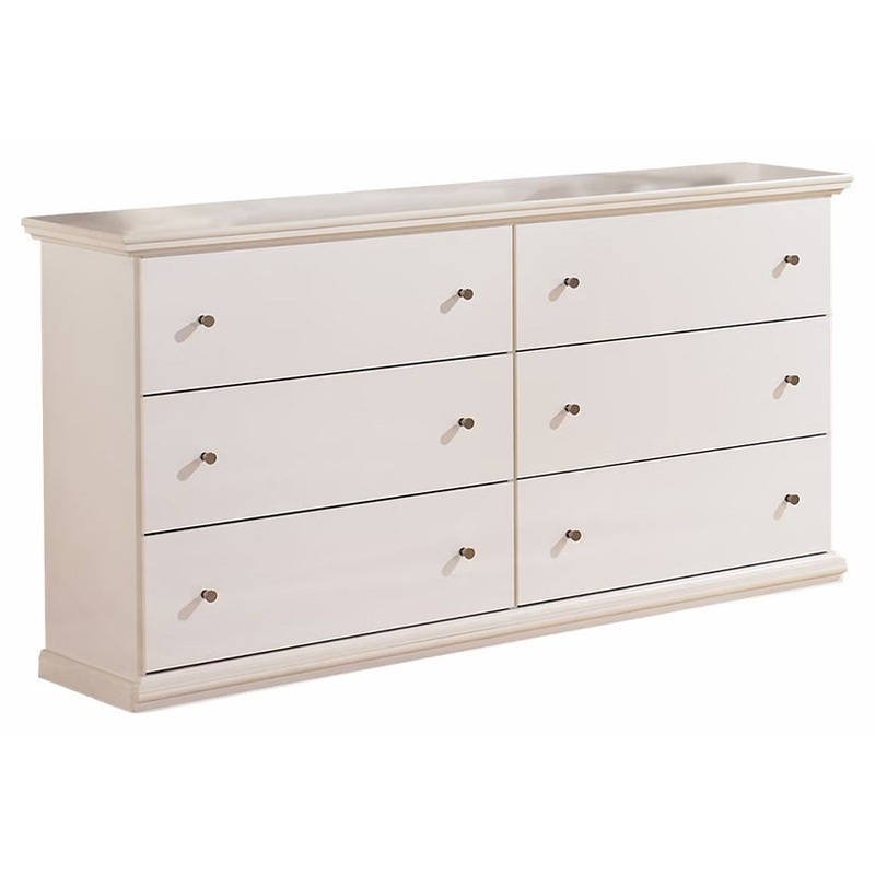 Bostwick – White – Six Drawer Dresser