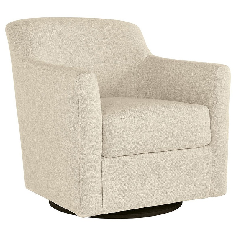Bradney – Beige – Swivel Accent Chair