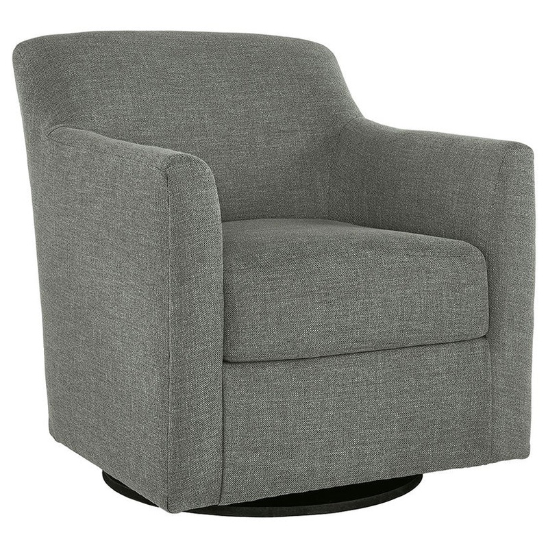 Bradney – Gray – Swivel Accent Chair