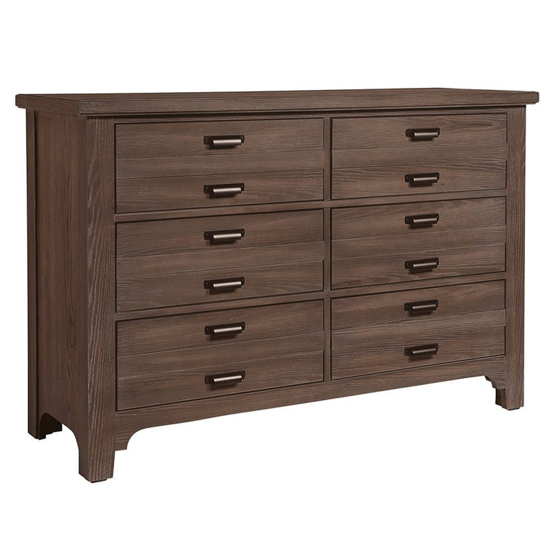Bungalow – 6-Drawer Double Dresser – Folkstone