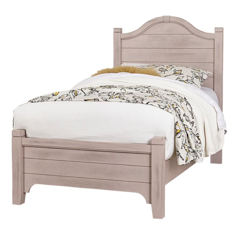 Bungalow – Full Arched Bed – Dover Grey Two Tone