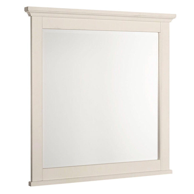 Bungalow – Landscape Mirror – Lattice (Soft White)