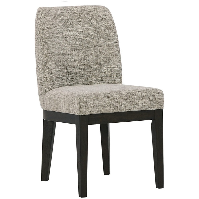 Burkhaus – Dark Brown – Dining Uph Side Chair (Set of 2)