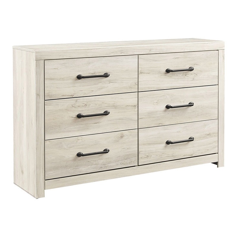 Cambeck – Whitewash – Six Drawer Dresser