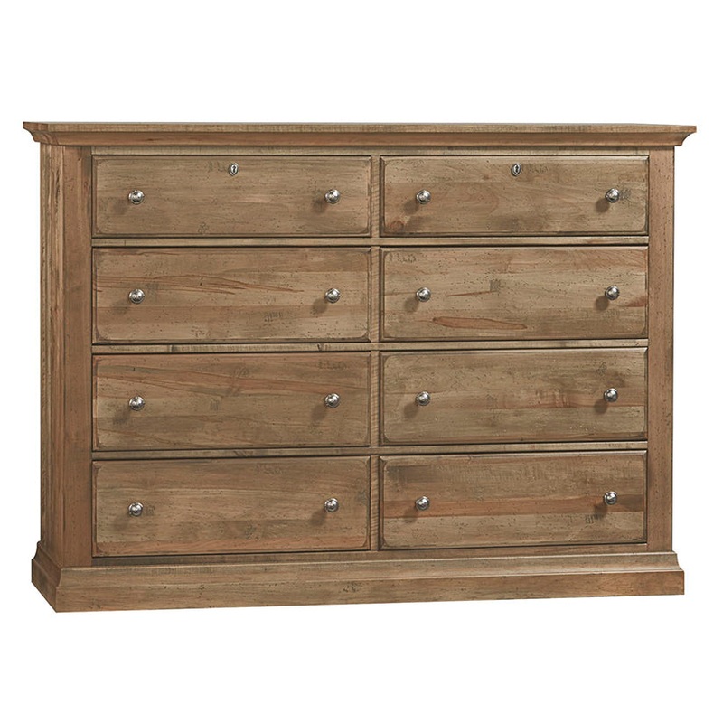 Carlisle – 8-Drawers Dresser – Warm Natural