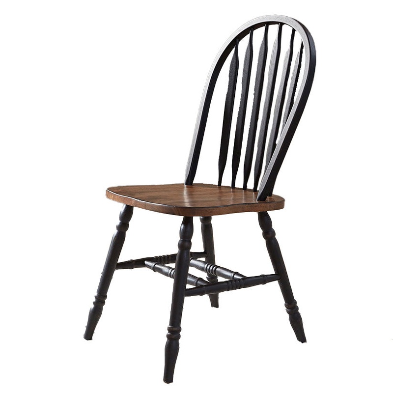 Carolina Crossing – Windsor Side Chair – Black
