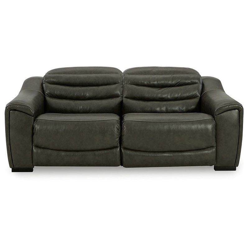 Center Line – Dark Gray – 2-Piece Power Reclining Loveseat
