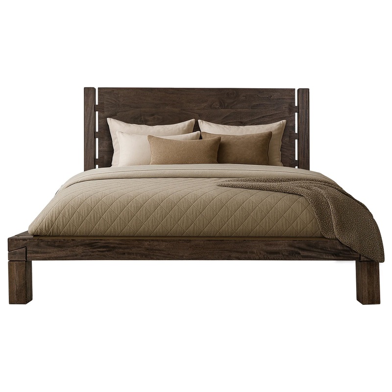 Atenas – King Bed – Brown