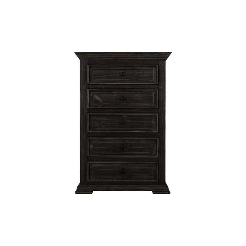 Terra – 5-Drawer Chest – Tricorn Black