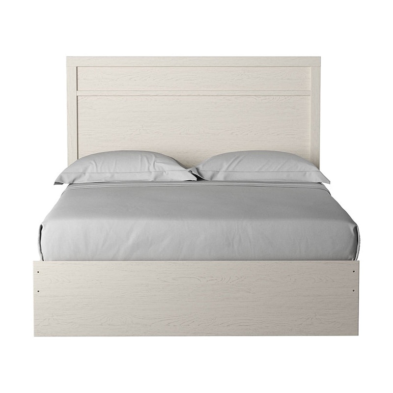 Stelsie – White – Queen Panel Bed