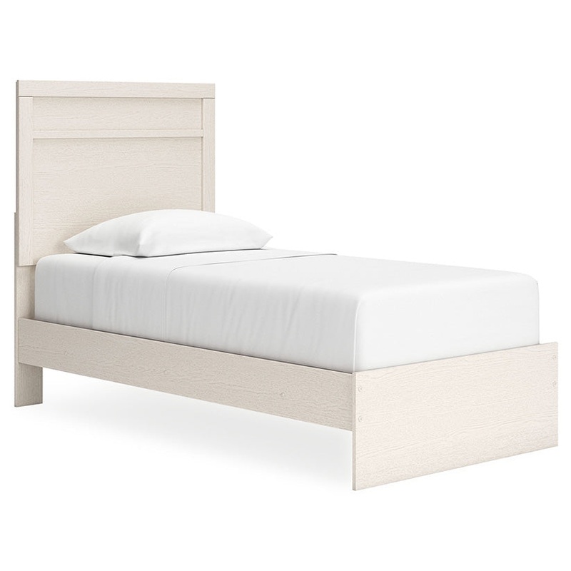 Stelsie – White – Twin Panel Bed