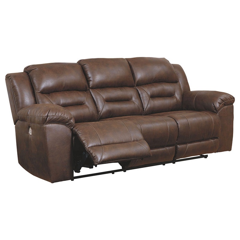 Stoneland – Chocolate – Reclining Power Sofa