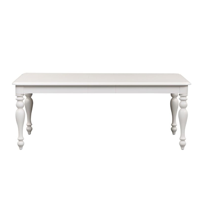 Summer House – Rectangular Leg Table – Oyster White
