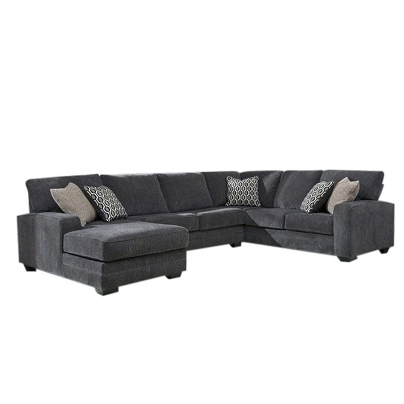 Tracling – Slate – Left Arm Facing Corner Chaise 3 Pc Sectional