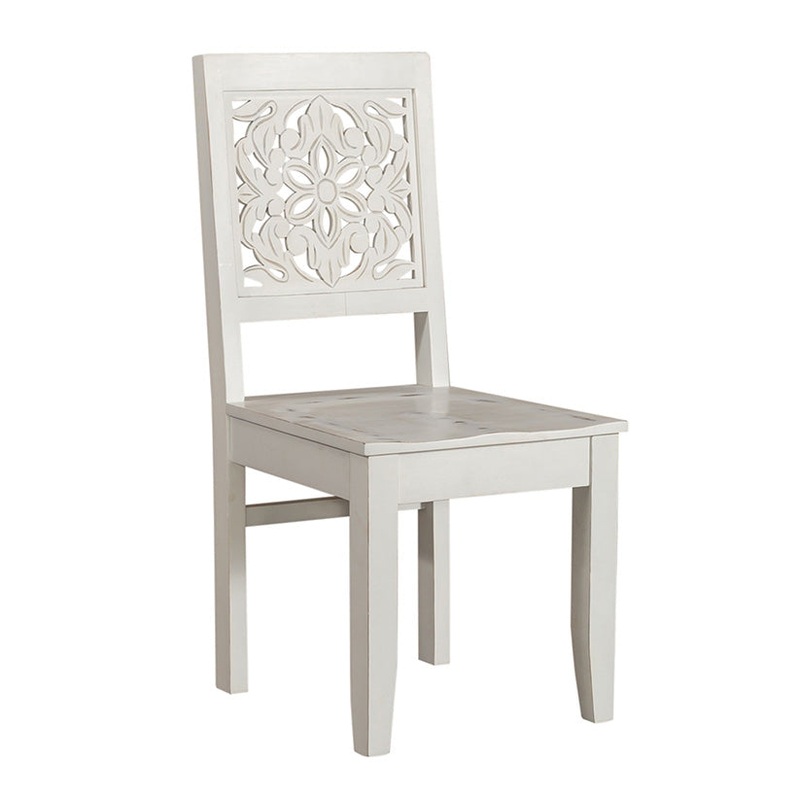 Trellis Lane – Accent Chair – White