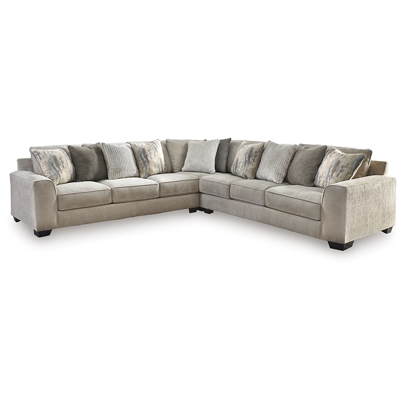 Ardsley – Pewter – 3-Piece Sectional