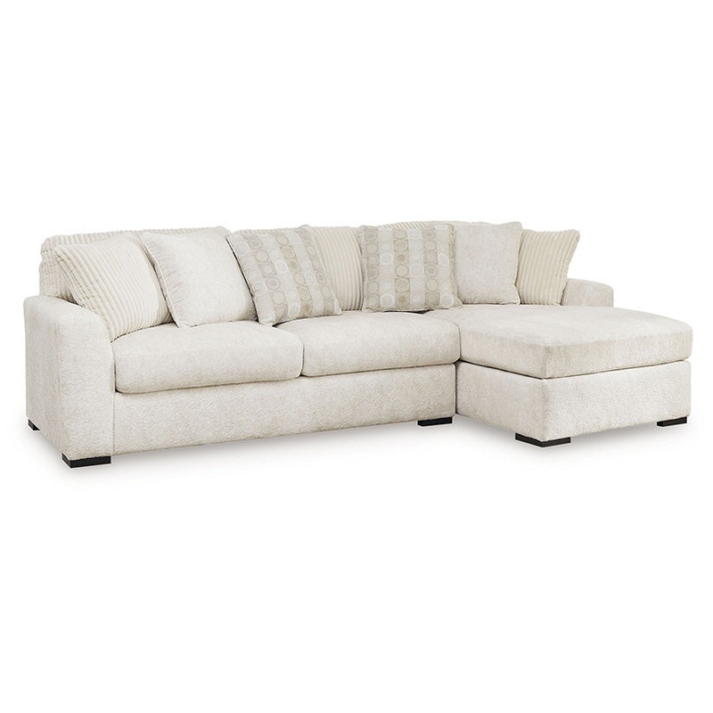 Chessington – Ivory – 2-Piece Sectional With Raf Corner Chaise