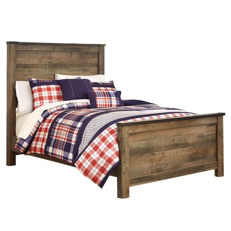 Trinell – Brown – Full Panel Bed