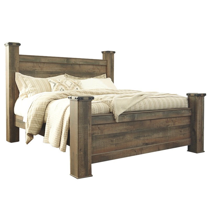 Trinell – Brown – King Poster Bed