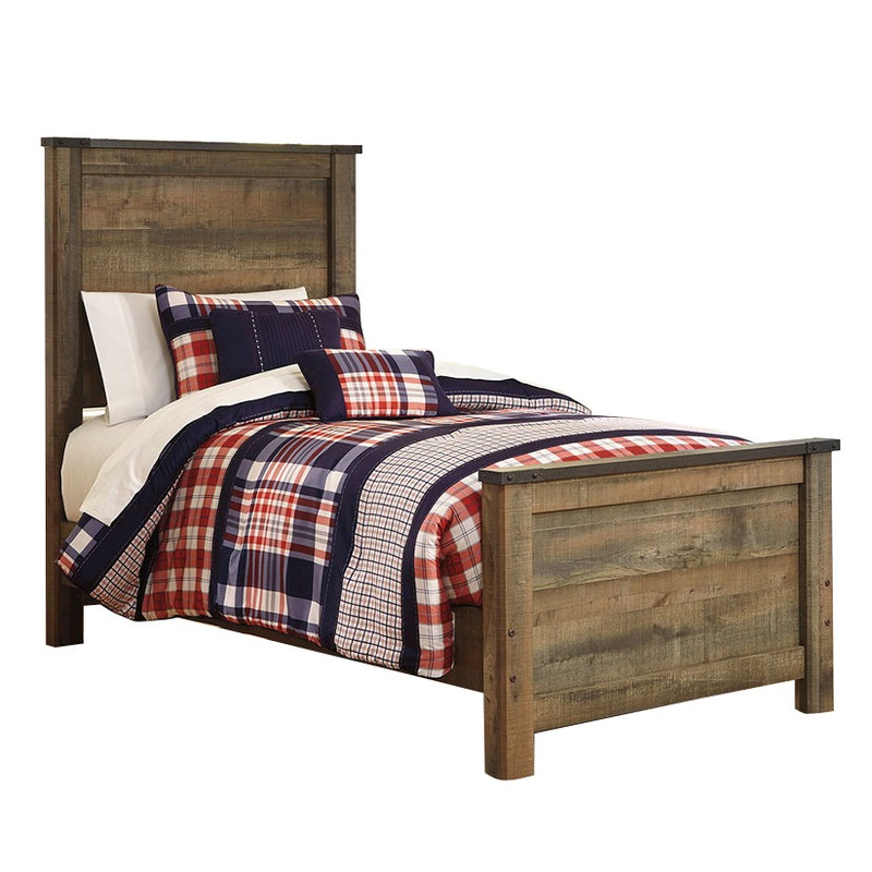 Trinell – Brown – Twin Panel Bed