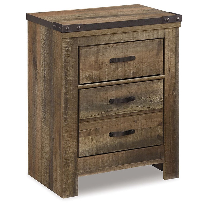 Trinell – Brown – Two Drawer Night Stand