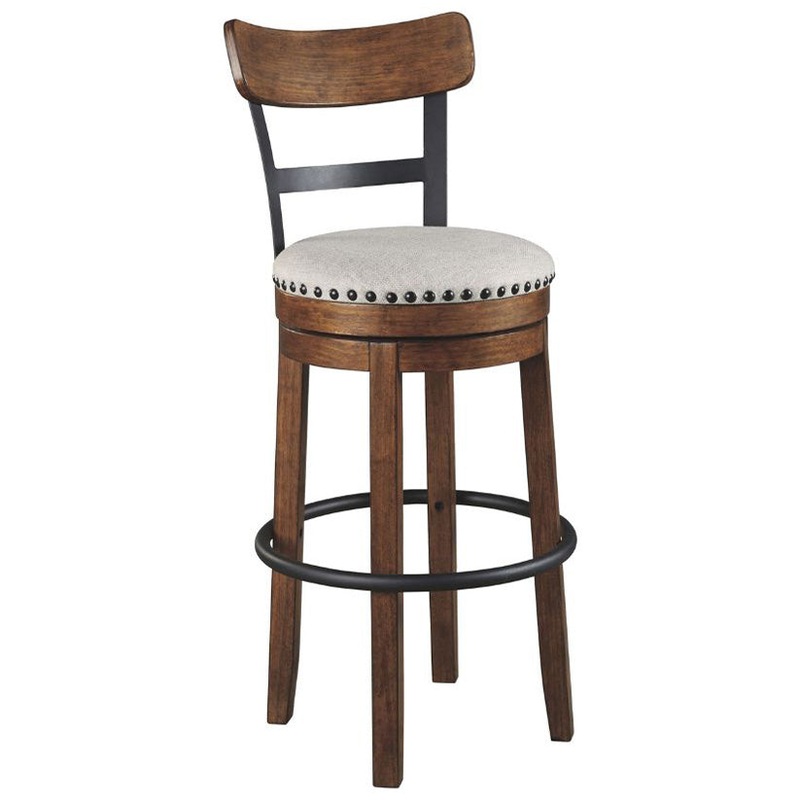 Valebeck – Brown – Tall Uph Swivel Barstool