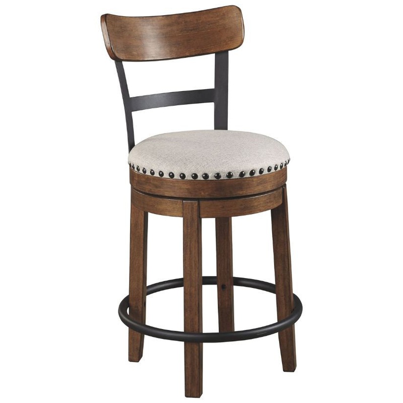 Valebeck – Brown – Uph Swivel Barstool