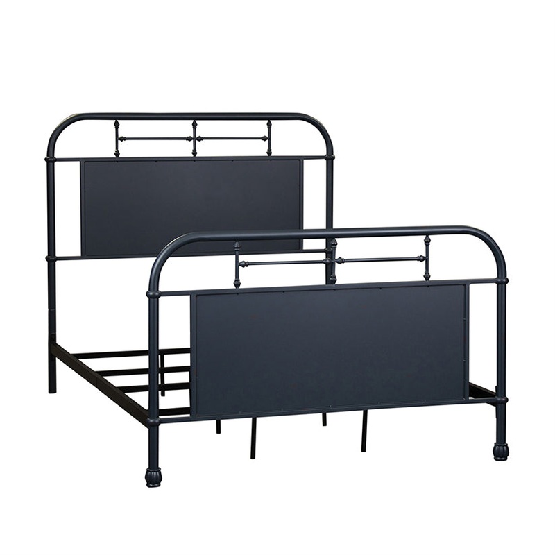 Vintage Series – Full Metal Bed – Navy
