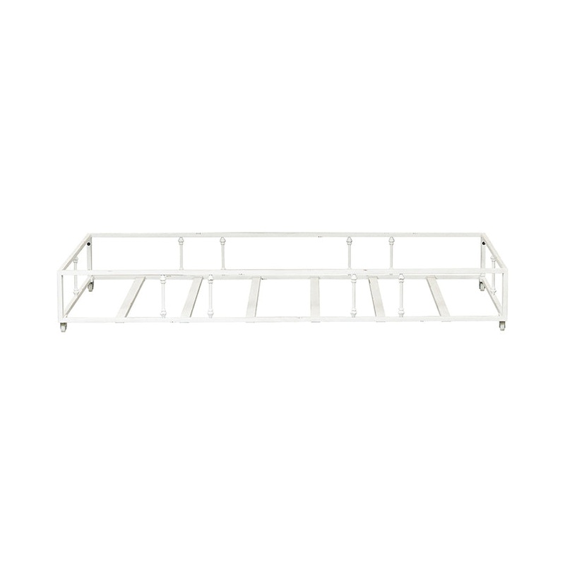 Vintage Series – Twin Metal Trundle – Antique White
