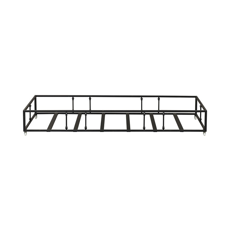 Vintage Series – Twin Metal Trundle – Black