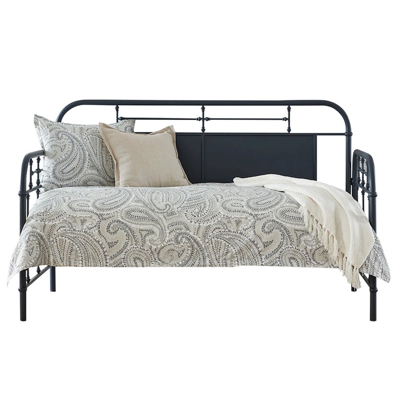 Vintage Series – Twin Metal Trundle – Navy
