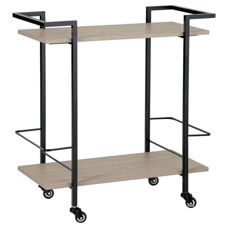 Waylowe – Brown / Black – Bar Cart