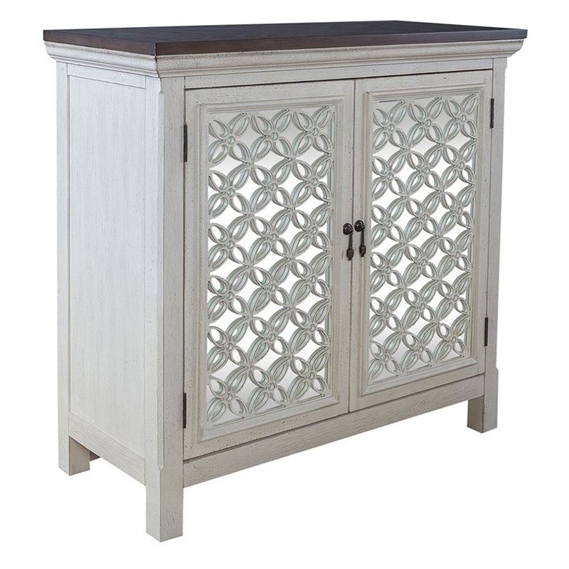 Westridge – 2 Door Accent Cabinet – Antique White