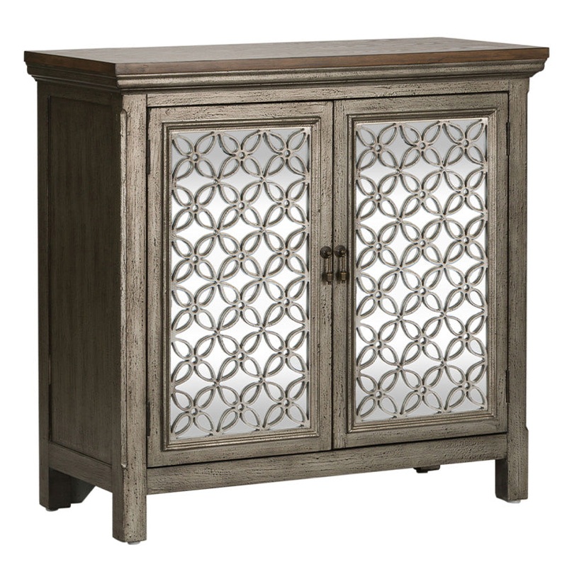 Westridge – 2 Door Accent Cabinet – Light Brown